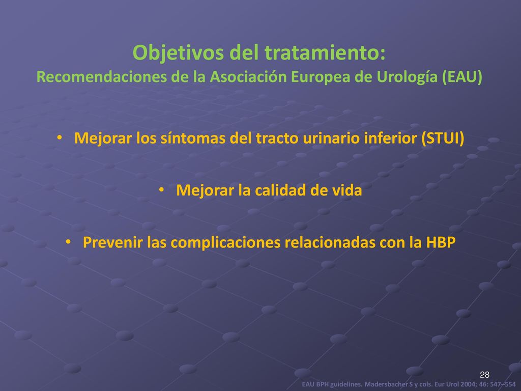 síntomas de hiperplasia prostática bph